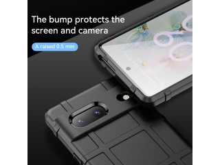 Google Pixel 7 Rugged Shield Anti-Shock Case schwarz