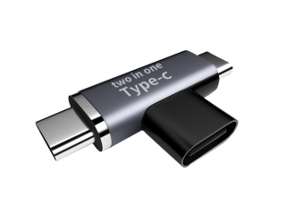 USB-C auf Dual USB-C 2-Fach Charge & Data Adapter