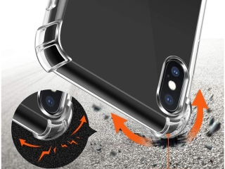 Apple iPhone XS Max Hülle Crystal Clear Case Bumper transparent