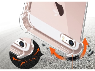 Apple iPhone 5/5S/SE Hülle Crystal Clear Case Bumper transparent