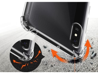Xiaomi Redmi 9A Hülle Crystal Clear Case Bumper transparent