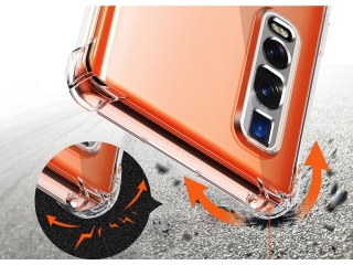 Oppo Find X2 Pro Hülle Crystal Clear Case Bumper transparent