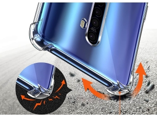 Oppo Reno2 Hülle Crystal Clear Case Bumper transparent
