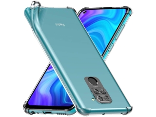 Xiaomi Redmi Note 9 Hülle Crystal Clear Case Bumper transparent