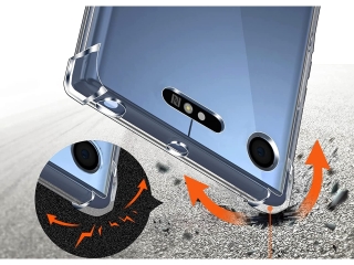 Sony Xperia XZ1 Hülle Crystal Clear Case Bumper transparent