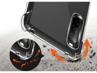 Sony Xperia 10 II Hülle Crystal Clear Case Bumper transparent