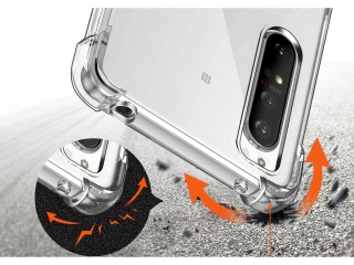 Sony Xperia 1 II Hülle Crystal Clear Case Bumper transparent