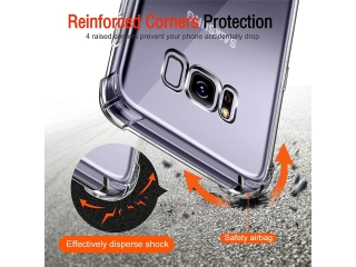 Samsung Galaxy S8+ Hülle Crystal Clear Case Bumper transparent