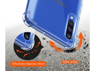 Samsung Galaxy A70 Hülle Crystal Clear Case Bumper transparent
