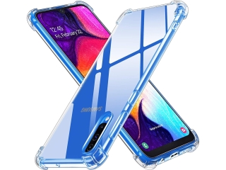 Samsung Galaxy A50 Hülle Crystal Clear Case Bumper transparent