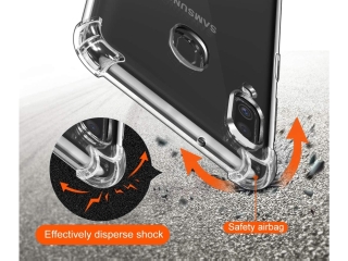 Samsung Galaxy A40 Hülle Crystal Clear Case Bumper transparent