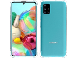 Samsung Galaxy A71 Crystal Clear Case Bumper transparent