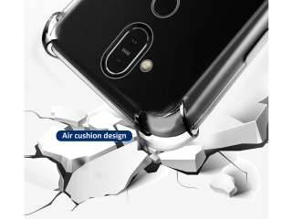 Nokia 8.1 Crystal Clear Case Bumper transparent