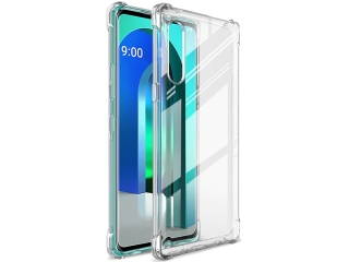 LG Velvet Crystal Clear Case Bumper transparent