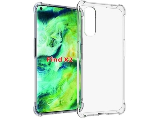 Oppo Find X2 Crystal Clear Case Bumper transparent