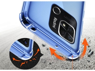 Xiaomi Redmi 10A Hülle Crystal Clear Case Bumper transparent