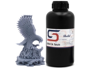 Siraya Tech Build 3D Resin Harz 1kg Sonic Grey