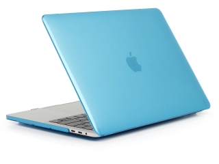 MacBook Air 13 M2 Hard Case Hülle in hellblau hochglanz