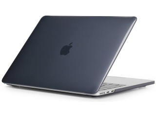 MacBook Air 13 M2 Hard Case Hülle in schwarz hochglanz