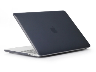 MacBook Air 13 M2 Hard Case Hülle in schwarz hochglanz