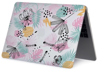 MacBook Air 13 M2 Hard Case Hülle Miami Paradise transparent matt