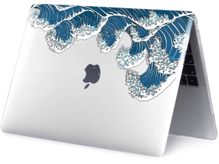 MacBook Air 13 M2 Hard Case Hülle The Wave clear hochglanz