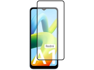 Xiaomi Redmi A1 100% Vollbild Panzerglas Schutzfolie 2.5D 9H