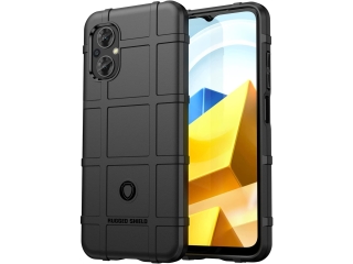 Xiaomi Poco M5 Rugged Shield Anti-Shock Case schwarz