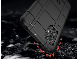 Xiaomi Poco M5 Rugged Shield Anti-Shock Case schwarz