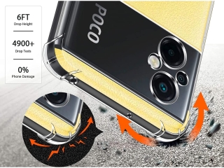 Xiaomi Poco M5 Hülle Crystal Clear Case Bumper transparent