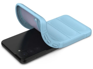 Samsung Galaxy S21 FE CloudCase TPU Hülle hellblau