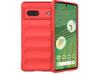 Google Pixel 7 CloudCase TPU Hülle rot