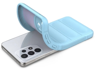Samsung Galaxy A53 5G CloudCase TPU Hülle hellblau