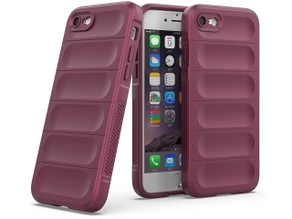 Apple iPhone SE 2022 CloudCase TPU Hülle bordeaux