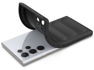 Samsung Galaxy S22 Ultra CloudCase TPU Hülle nachtgrün