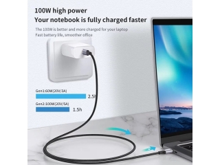 USB C Kabel 90 Grad Winkel Data & Charge 1 Meter