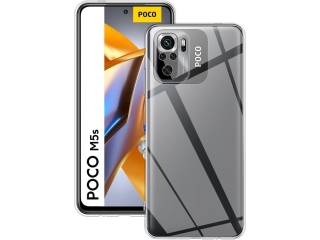 Xiaomi Poco M5s Gummi Hülle TPU Clear Case
