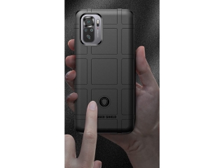 Xiaomi Poco M5s Rugged Shield Anti-Shock Case schwarz