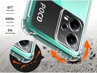Xiaomi Poco X5 5G Hülle Crystal Clear Case Bumper transparent