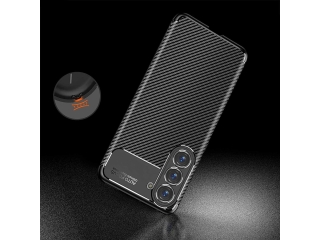 Samsung Galaxy S23+ Carbon Design Hülle TPU Case flexibel schwarz