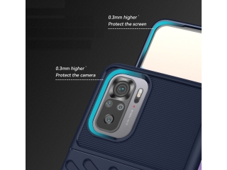 Xiaomi Poco M5s SpaceCase Stripes Impact-Resistant Hülle schwarz