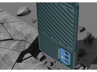 Samsung Galaxy A54 5G SpaceCase Stripes Impact-Resistant Hülle schwarz