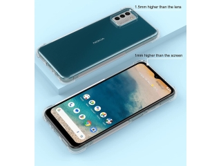 Nokia G22 Hülle Crystal Clear Case Bumper transparent
