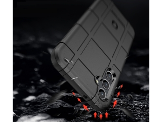 Samsung Galaxy A14 5G Rugged Shield Anti-Shock Case schwarz