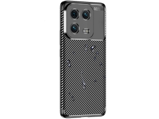 Xiaomi 13 Pro Carbon Design Hülle TPU Case flexibel schwarz