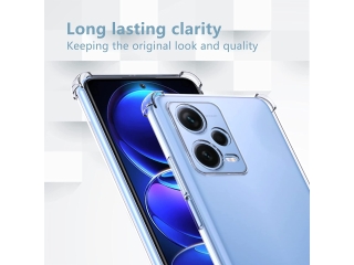 Xiaomi Redmi Note 12 Pro+ Hülle Crystal Clear Case Bumper transparent