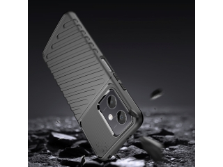 Xiaomi Redmi Note 12 4G SpaceCase Stripes Impact-Resistant Hülle schwarz