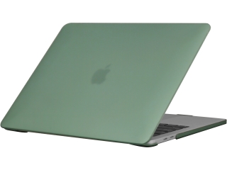 MacBook Air 13 M2 Hard Case Hülle in midnight grün matt