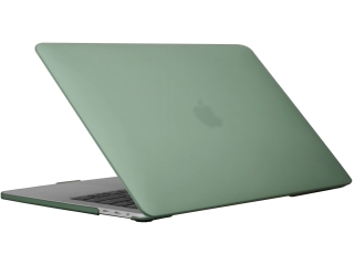 MacBook Air 13 M2 Hard Case Hülle in midnight grün matt