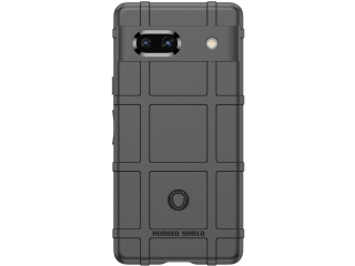 Google Pixel 7a Rugged Shield Anti-Shock Case schwarz